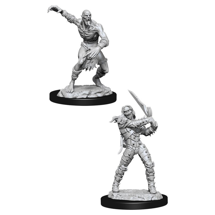 D&D: Nolzur's Marvelous Minis: Wight & Ghast W11 (Unpainted)