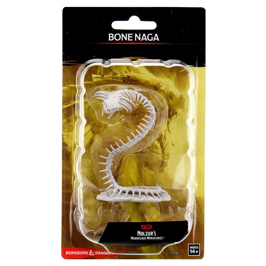 D&D: Nolzur's Marvelous Minis: Bone Naga W12 (Unpainted)