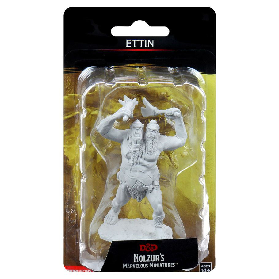 D&D: Nolzur's Marvelous Minis: Ettin W12.5 (Unpainted)