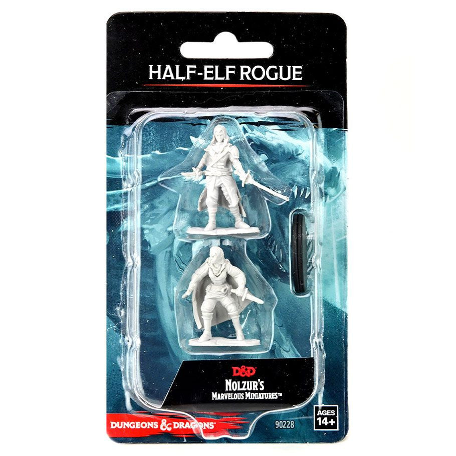 D&D: Nolzur's Marvelous Minis: Half-Elf Rogue Female Wave 14 (Unpainted)