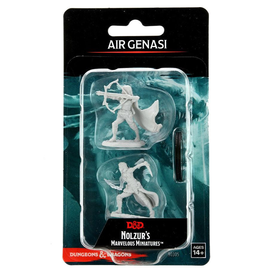 D&D: Nolzur's Marvelous Minis: Air Genasi Female Wave 15 (Unpainted)