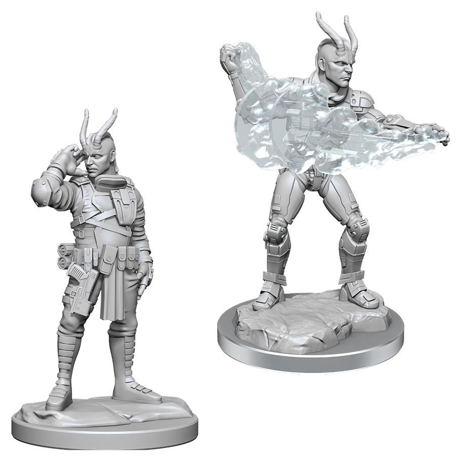 Starfinder: Deep Cuts Minis: Lashunta Technomancer Male Wave 17 (Unpainted)