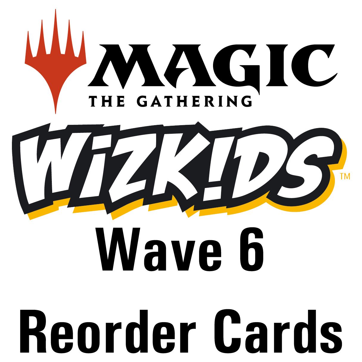 Magic the Gathering: Unpainted Miniatures: Retail Reorder Cards Wave 6 By WizKids