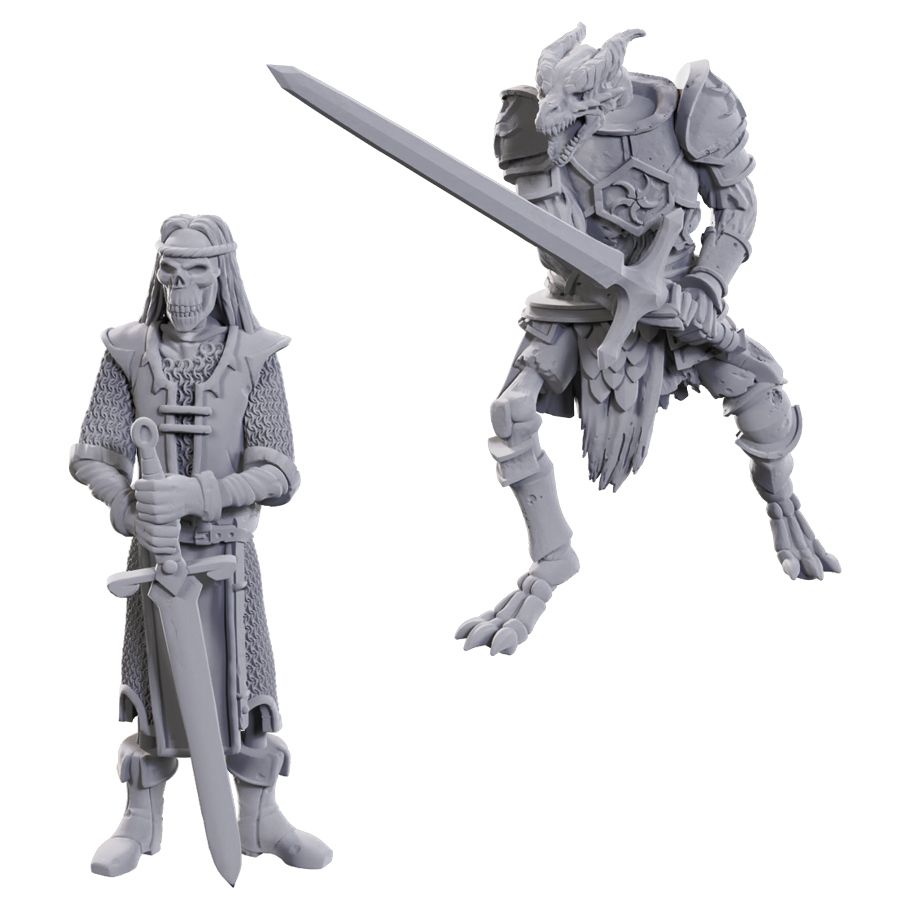 D&D: Nolzur's Marvelous Miniatures: Limited Edition 50th Anniversary: Skeleton Knights