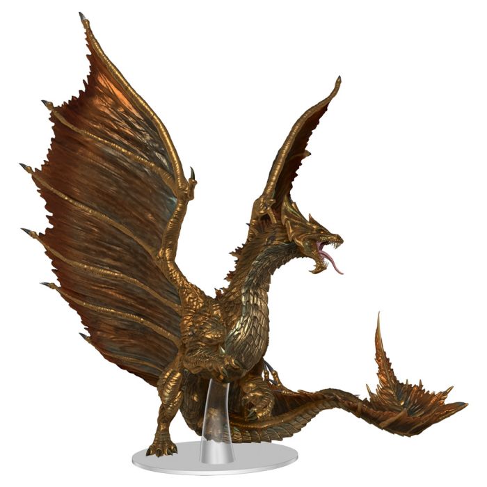 D&D: Icons Of The Realms: Adult Brass Dragon - Cats In Hat Inc.