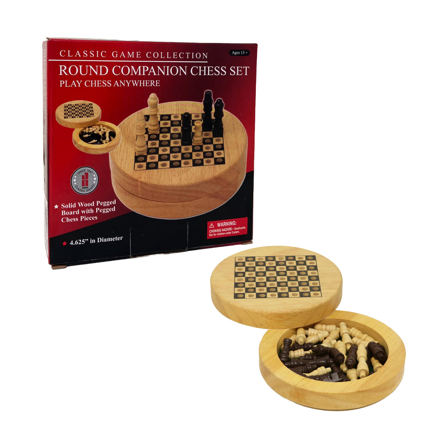 Chess: Round Companion Set