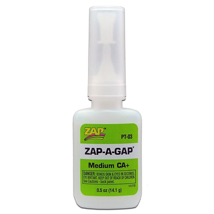 1/2oz Zap-A-Gap Medium CA+ 12 Seconds - Cats In Hat Inc.