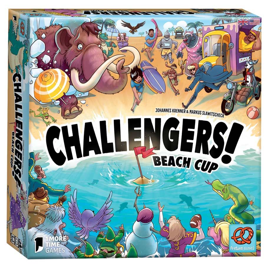 Challengers! Beach Cup - Cats In Hat Inc.