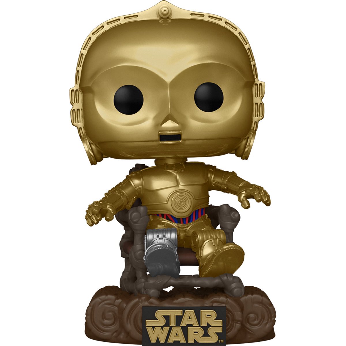 Funko Pop! Star Wars! Return of the Jedi 40th - C3P0 in chair - Cats In Hat Inc.