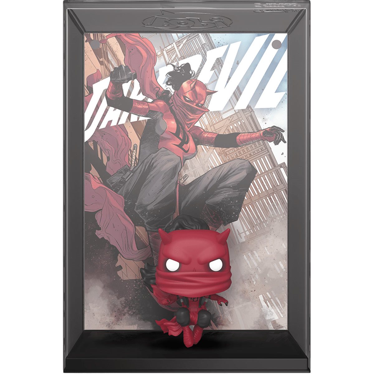 Funko Pop! Movies! Comic Cover! Marvel - Elektra as Daredevil - Cats In Hat Inc.