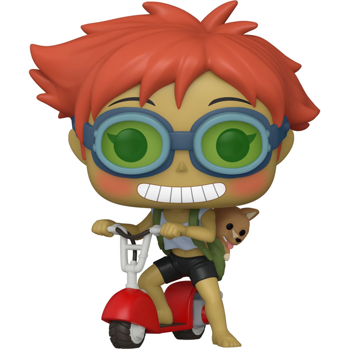 Funko Pop! Anime! Cowboy Bebop - Edward on Scooter with Ein - Cats In Hat Inc.