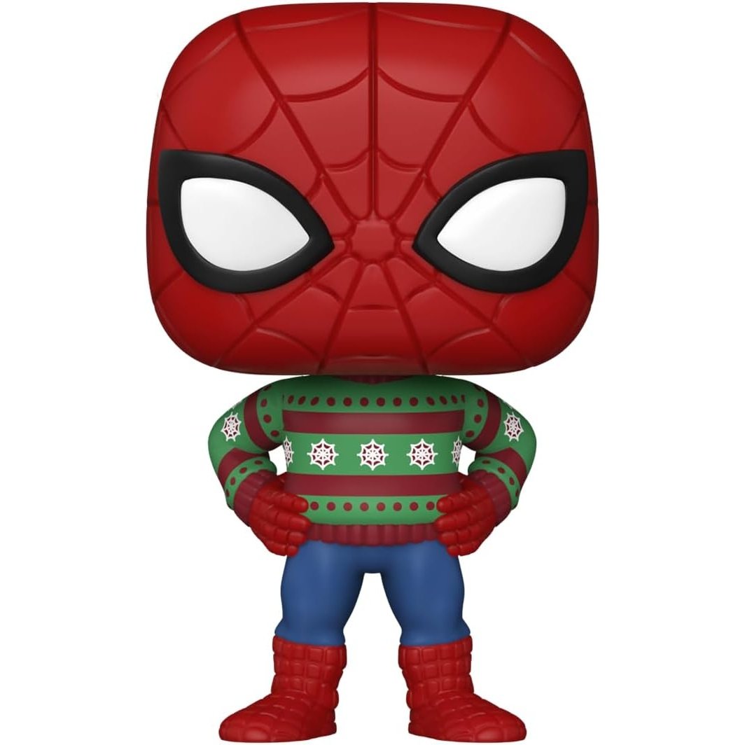 Funko Pop! Marvel! Marvel Comics - Spider-Man Holiday Sweater - Cats In Hat Inc.