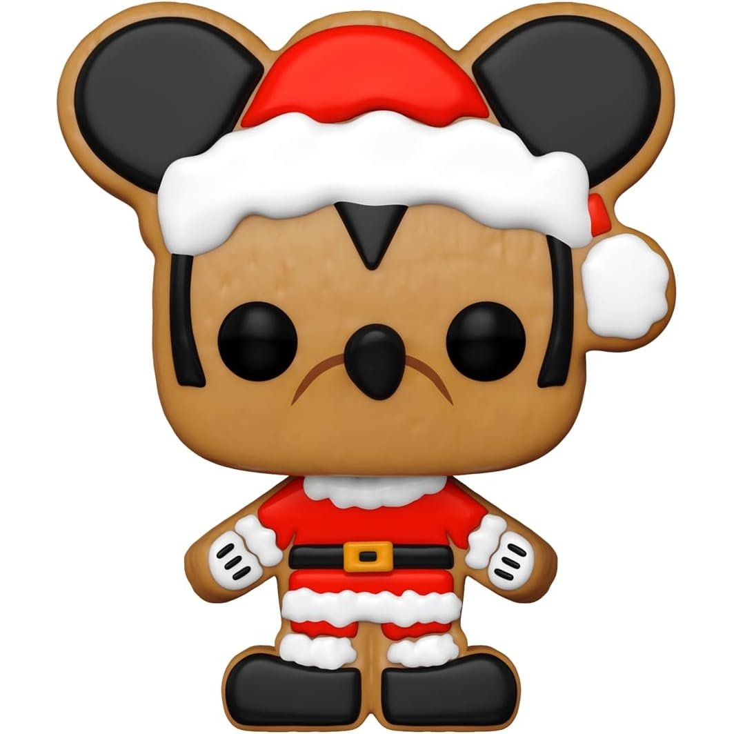 Funko Pop! Disney! Santa Mickey Gingerbread Holiday - Cats In Hat Inc.