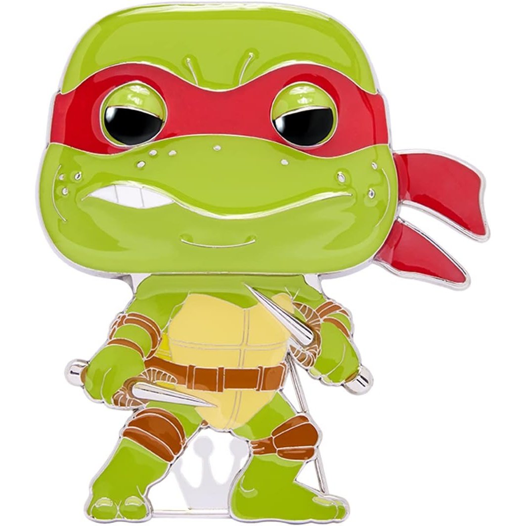 Funko Pop! Pin! Teenage Mutant Ninja Turtles - Raphael 7 Plush - Cats In Hat Inc.