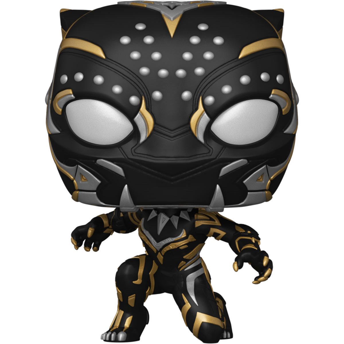 Funko Pop! Movies! Marvel: Black Panther Wakanda Forever - Black Panther - Cats In Hat Inc.