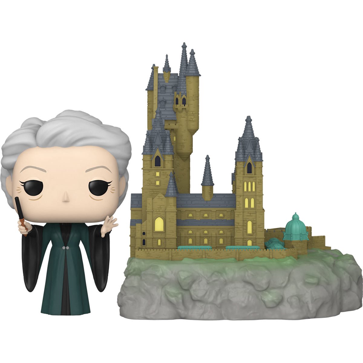 Funko Pop! Movies! Harry Potter - Chamber of Secrets Anniversary - Minerva with Hogwarts - Cats In Hat Inc.