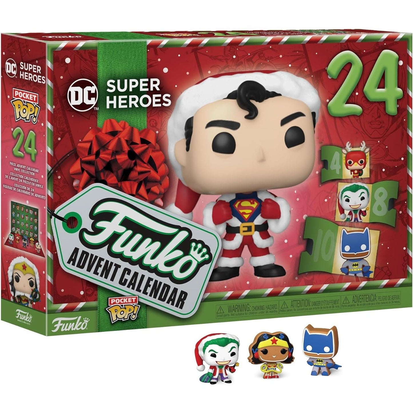 Funko! Advent Calendar: DC Comics - 2023 Advent Calendar - Cats In Hat Inc.