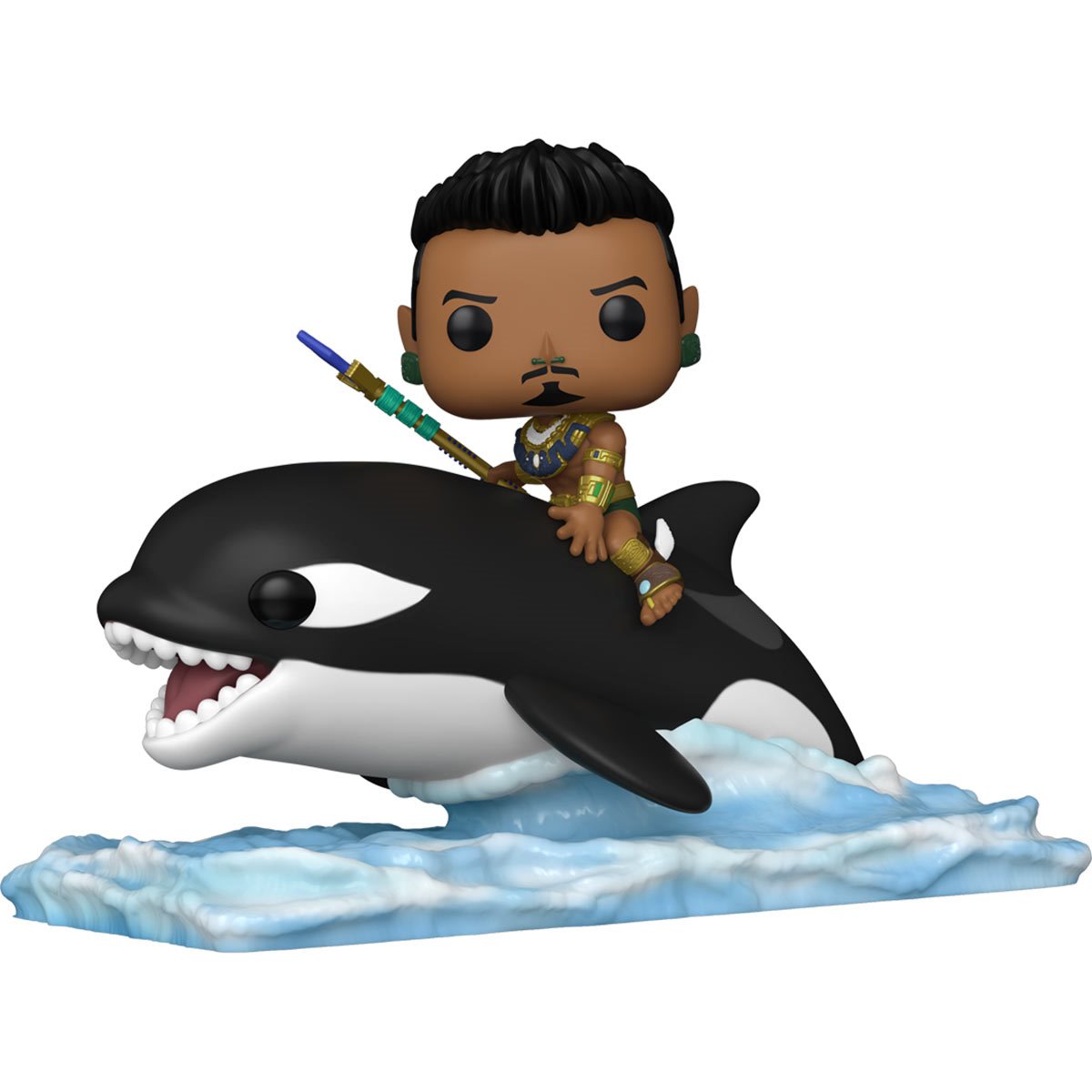 Funko Pop! Movies! Marvel - Black Panther - Wakanda Forever - Namor with Orca - Cats In Hat Inc.