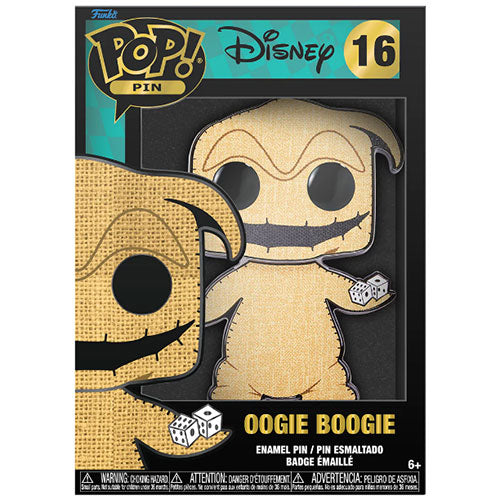 Funko Pop! Pin! Disney! The Nightmare Before Christmas - Oogie Boogie (Styles May Vary) - Cats In Hat Inc.