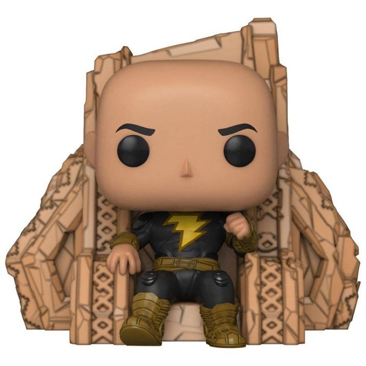 Funko Pop! Deluxe! Black Adam (2022) - Black Adam on Throne - Cats In Hat Inc.