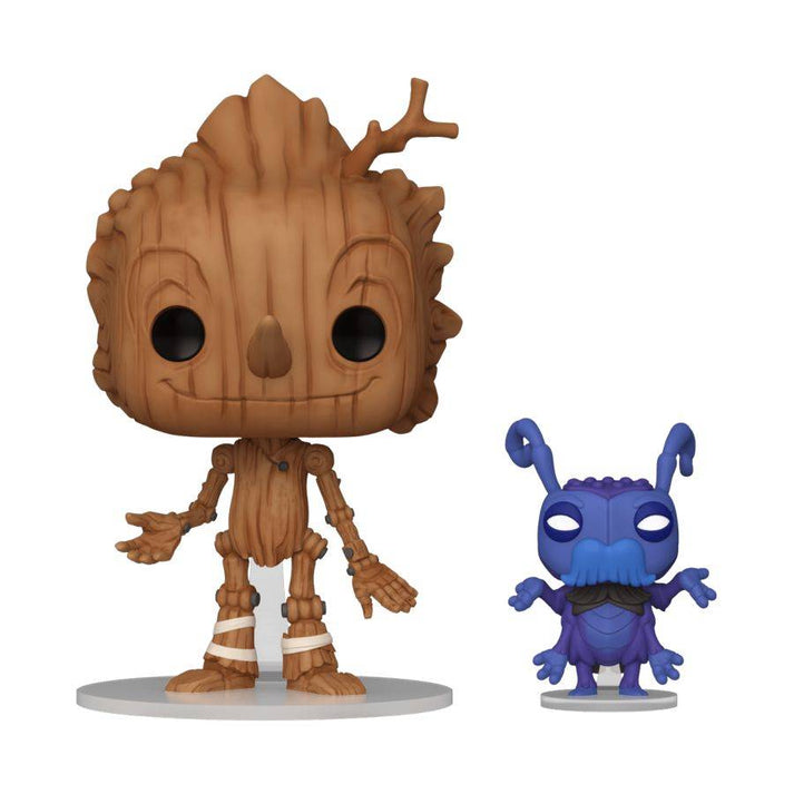Funko Pop! Animation! Guillermo del Toro's Pinocchio (2022) - Pinocchio & Cricket - Cats In Hat Inc.