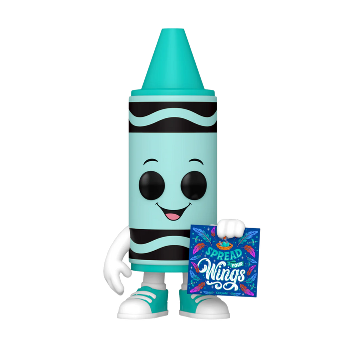 Funko Pop! Ad Icons! Crayola - Teal Crayon (Kindness) - Cats In Hat Inc.