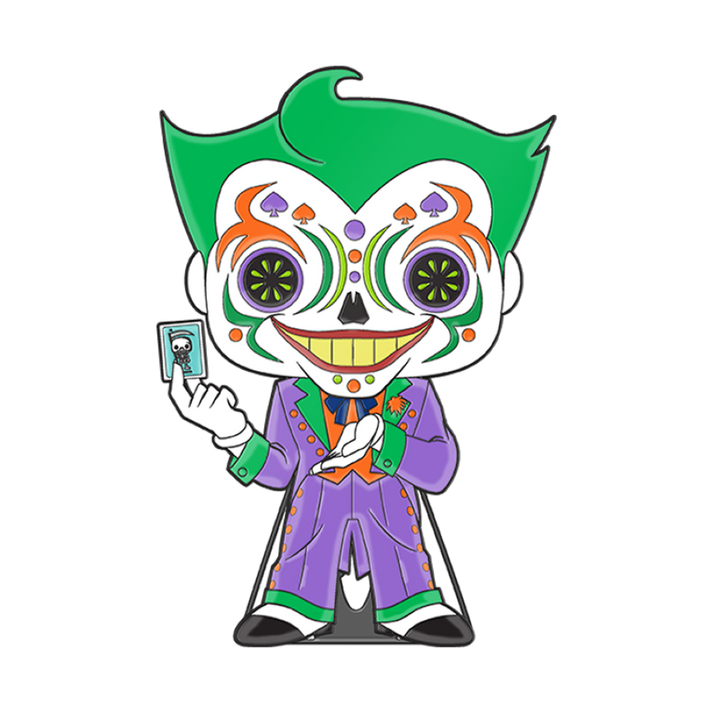 Funko Pop! Pin! DC! DC Comics Day of the Dead - Joker - Cats In Hat Inc.