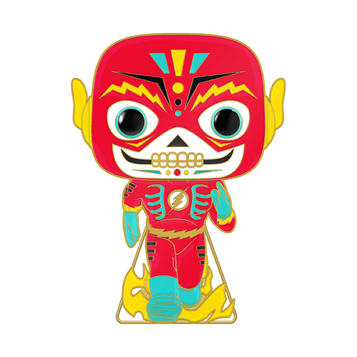 Funko Pop! Pin! DC! DC Comics Day of the Dead - Flash (Styles May Vary) - Cats In Hat Inc.