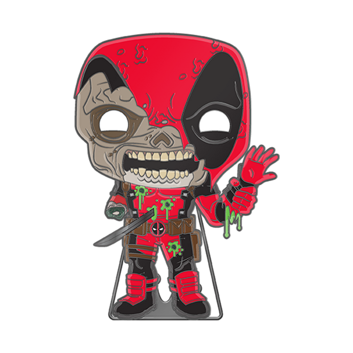 Funko Pop! Pin! Marvel: Zombie Deadpool - Cats In Hat Inc.