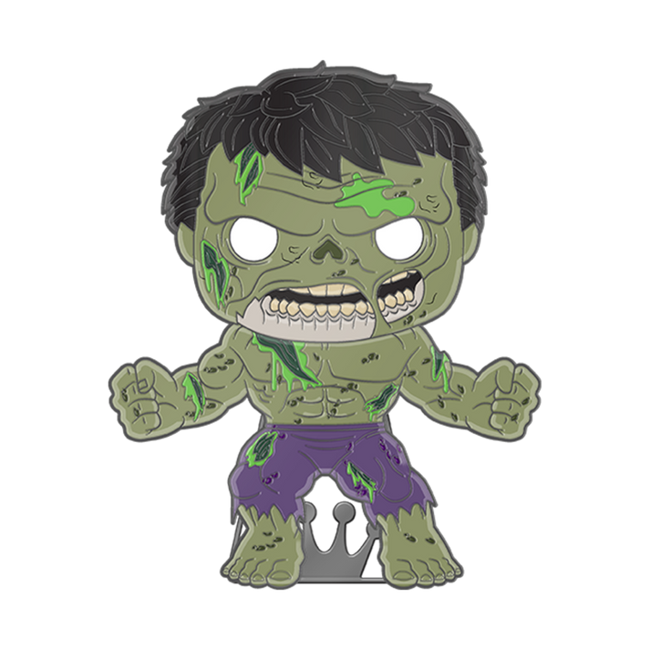 Funko Pop! Pin! Marvel: Zombie Hulk (Styles May Vary) - Cats In Hat Inc.