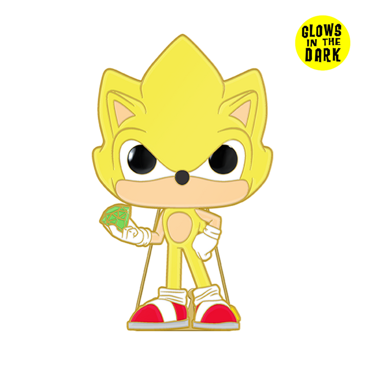 Funko Pop! Pin! Animation! Sonic the Hedgehog - Super Sonic - Cats In Hat Inc.