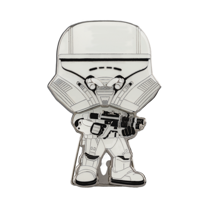 Funko Pop! Pin! Movies! Star Wars - First Order Jet Trooper White