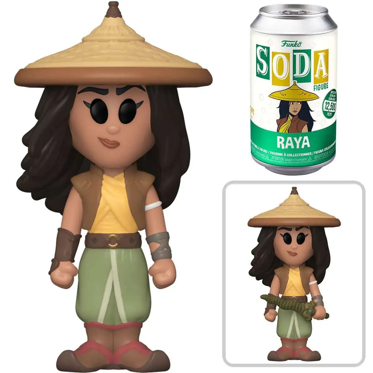 Funko Pop! Soda! Raya And The Last Dragon - Raya (Styles May Vary) - Cats In Hat Inc.