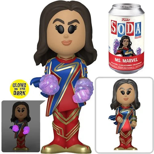 Funko Pop! Soda! Marvel - Ms. Marvel (Styles May Vary) - Cats In Hat Inc.