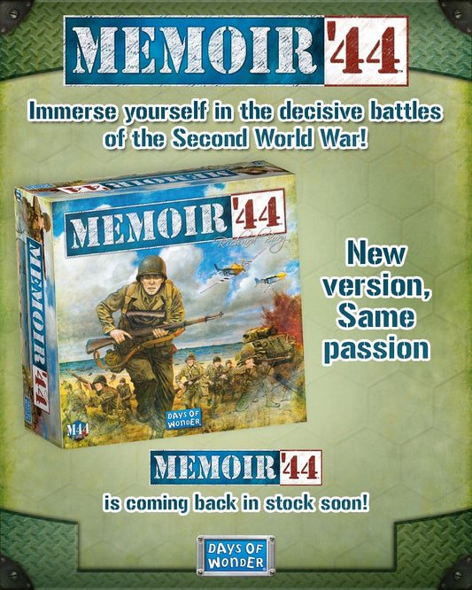 Memoir ’44 New Edition Finally Announced for 2025