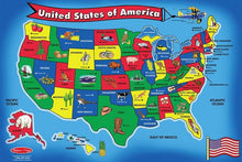 U.S.A. Map Floor (51 Pc)