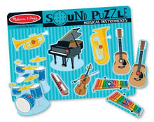 Melissa & Doug Musical Instruments Sound Puzzle [With Battery]