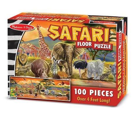 Safari Floor Puzzle Floor (100 Pc)