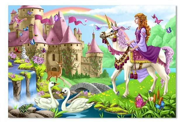 Fairy Tale Castle Floor Puzzle (48 Pc)