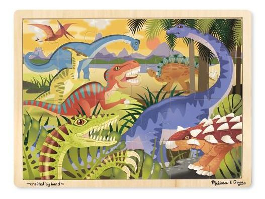 Melissa & Doug Dinosaur Jigsaw (24pc)