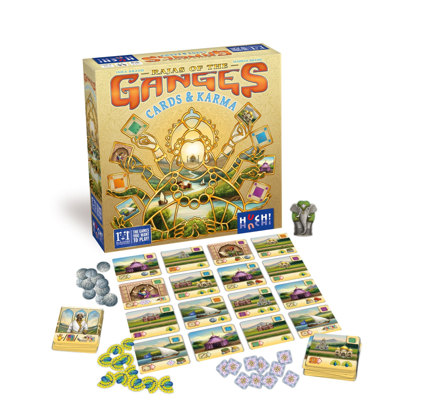 Rajas of the Ganges: Cards & Karma
