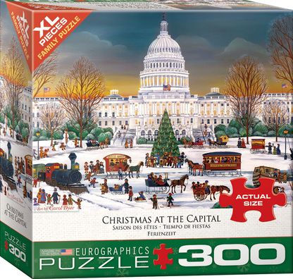 Christmas at the Capitol Family Puzzle 300pc