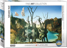 Swans Reflection Elephants by Salvador Dali
