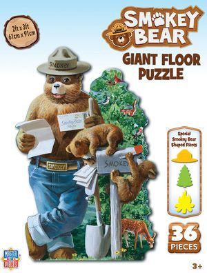 Smokey Bear - 36pc Shaped Floor Puzzle