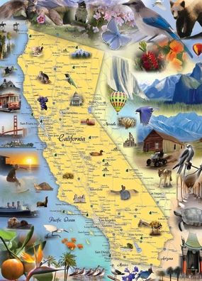California Jigsaw Puzzle