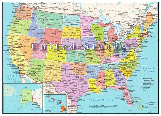 USA Map Puzzle 1000 Piece