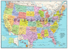 USA Map Puzzle 1000 Piece