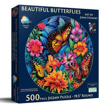 Beautiful Butterflies 500 PC Puzzle