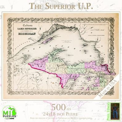 The Superior U.P. - 500 Piece Jigsaw Puzzle