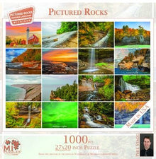 Pictured Rocks - 1000 Piece Jigsaw Puzzle